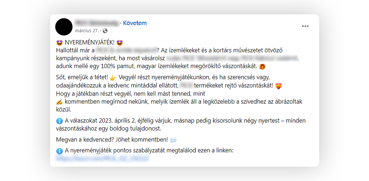 Mit szabad és mit nem a nyereményjáték szabályokkal a Facebookon?